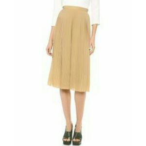 NWT! Giulietta Nude Silk Culottes